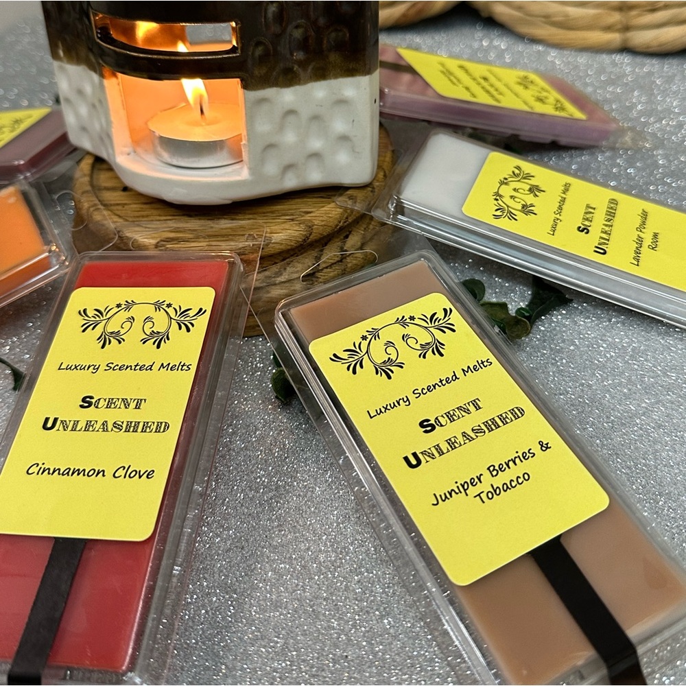 WAX MELTS, SCENT UNLEASHED LLC LUXURY HAND POURED SCENTED WAX MELTS. - Picture 5 of 10